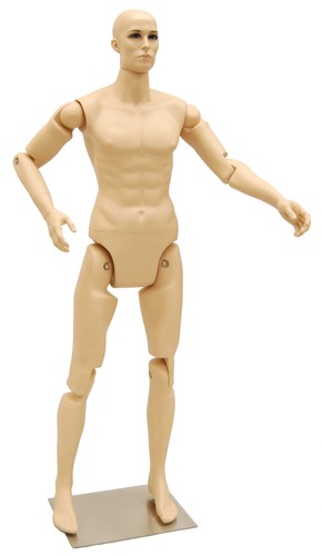 Full Body Flexible Male Mannequin Manequin Manikin Dress Form Display #MD-MFXF - Picture 5 of 6