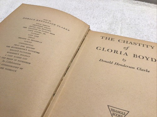 The Chastity Of Gloria Boyd By Donald Henderson Clarke 1946 - Picture 8 of 12
