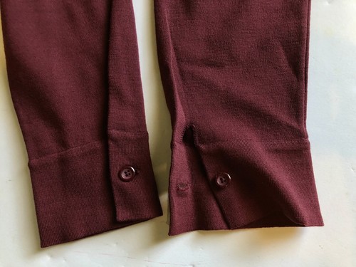 St Croix Italian Knit w Faux Swede Trim Button Cardigan Sweater Shirt Mens M - Picture 6 of 11