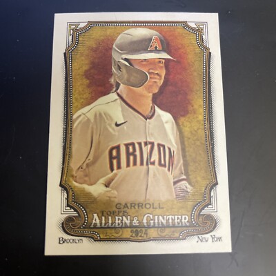 2024 Allen & Cinter Corbin Carroll Diamondbacks #87