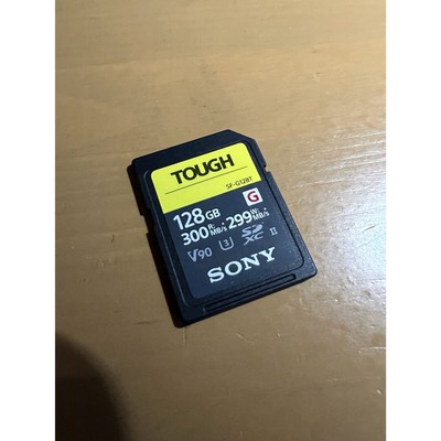 Sony Tough Sdxc Memory Card Sf-G128T