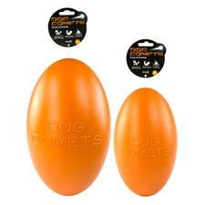 Dog Comets Pan-Stars Orange M oder L - robustes Hundespielzeug Treibei