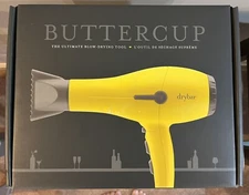 NIB Drybar Buttercup Yellow Hair Blow Dryer Lightweight Standard Size