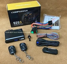 NEW Compustar CS925-S 1-Way Remote Start System w/ Two 4-Button Remotes