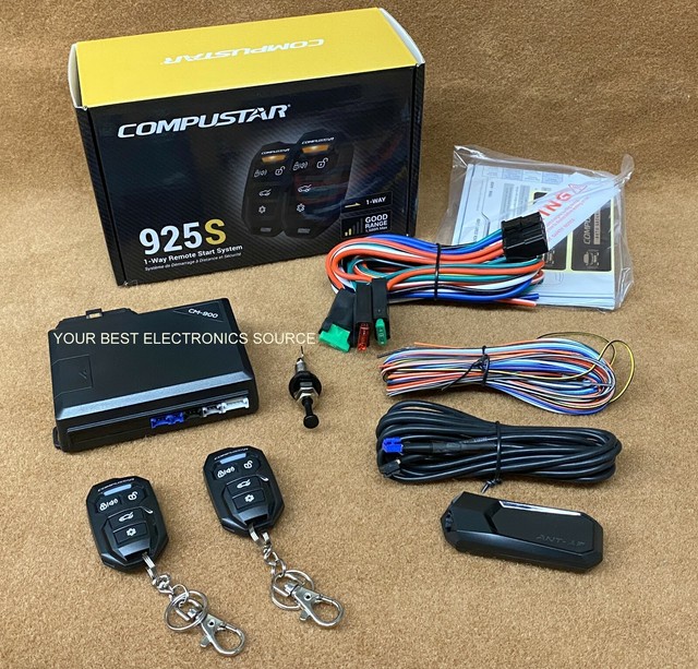 Compustar CS925S 4-Button 1 Way Remote Start System for sale online | eBay
