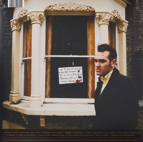 Morrissey 'Viva Hate' (Remastered) LP Gatefold Vinile Nero - Nuovo e Sigillato - Foto 3 di 3
