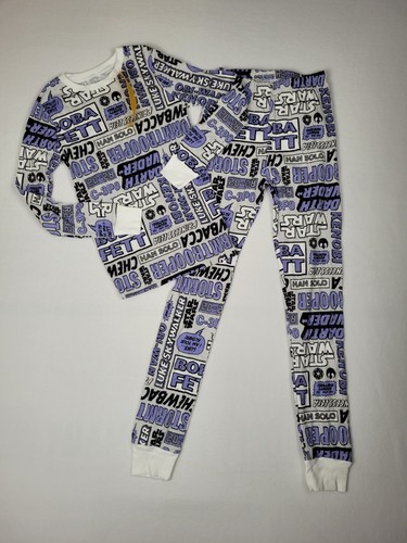 Amazon Essentials Unisex Star Wars 2pc Pajamas Long Sleeve Pants Set XXL 14years - Picture 2 of 5