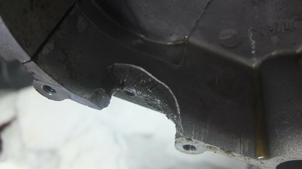 18 Can-Am Spyder Roadster F3 1330 Motor Manivela Estuche Bloque Parte Inferior Foto 3 de 4