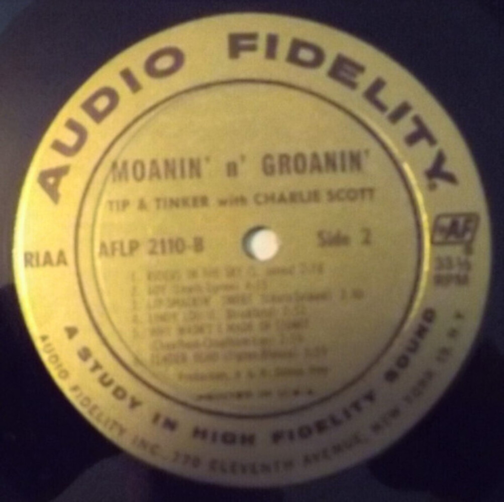 米LP Tip & Tinker , Charlie Scott ( Moanin N Groanin BL23783803.1 Lmlr /00260 Tip & Tinker With Charlie Scott (10) - Moanin' N' Groanin
