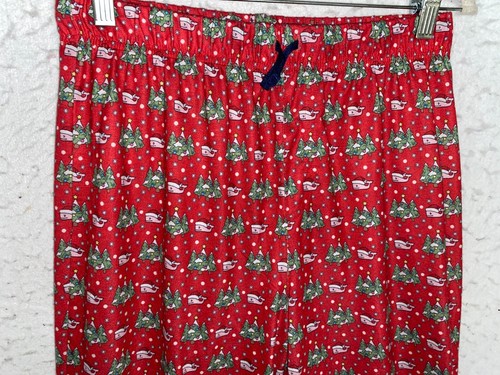 Boys Girls Vineyard Vines Lounge Pants Pajamas Red Whale Christmas Logo XL (18) - Picture 3 of 7