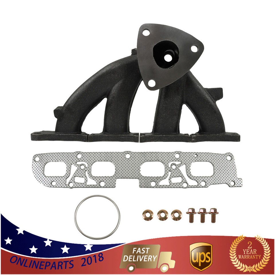Exhaust Manifold With Gasket & Hardware For Chevrolet Equinox GMC Terrain 2.4L 2015-2017