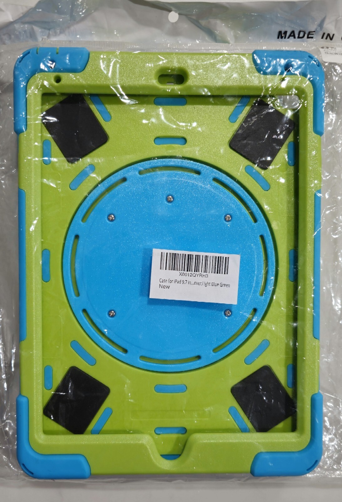 iPad 9.7-inch Kids Durable Light Blue-Green Protective Case-image