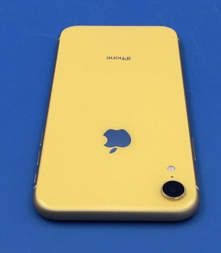 Apple iPhone XR 256GB A1984 Yellow Unlocked iOS 17.6.1 Good Condition - Photo 4 sur 5
