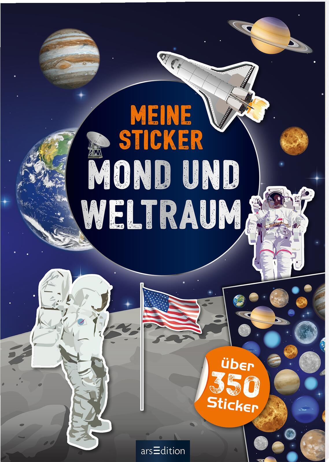 Ingrid Bräuer / Meine Sticker - Mond Und Weltraum
