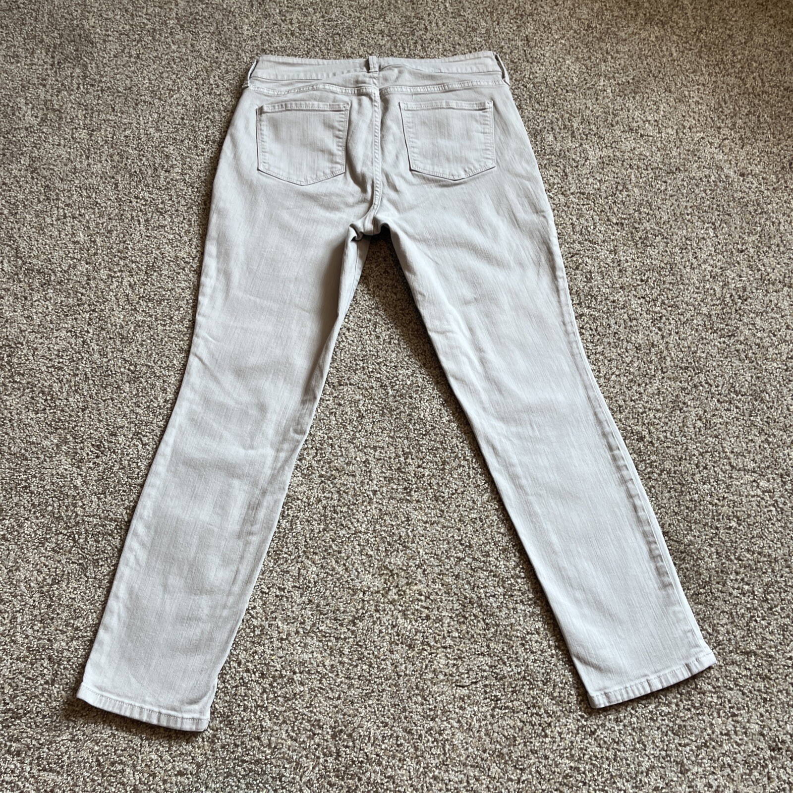 NYDJ Alina Convertible Ankle Jeans Womens Size 10 Gray Mid Rise Stretch 30 X 28 - View 13