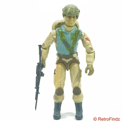 Vintage GI Joe 1983 Airborne Action Figure Hasbro ARAH 100% Complete