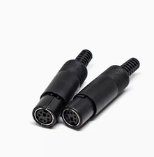 Image of DIN/MD3/4/5/6/7/8 Pins Mini DIN Plug Jack Socket Connector Male/Female head