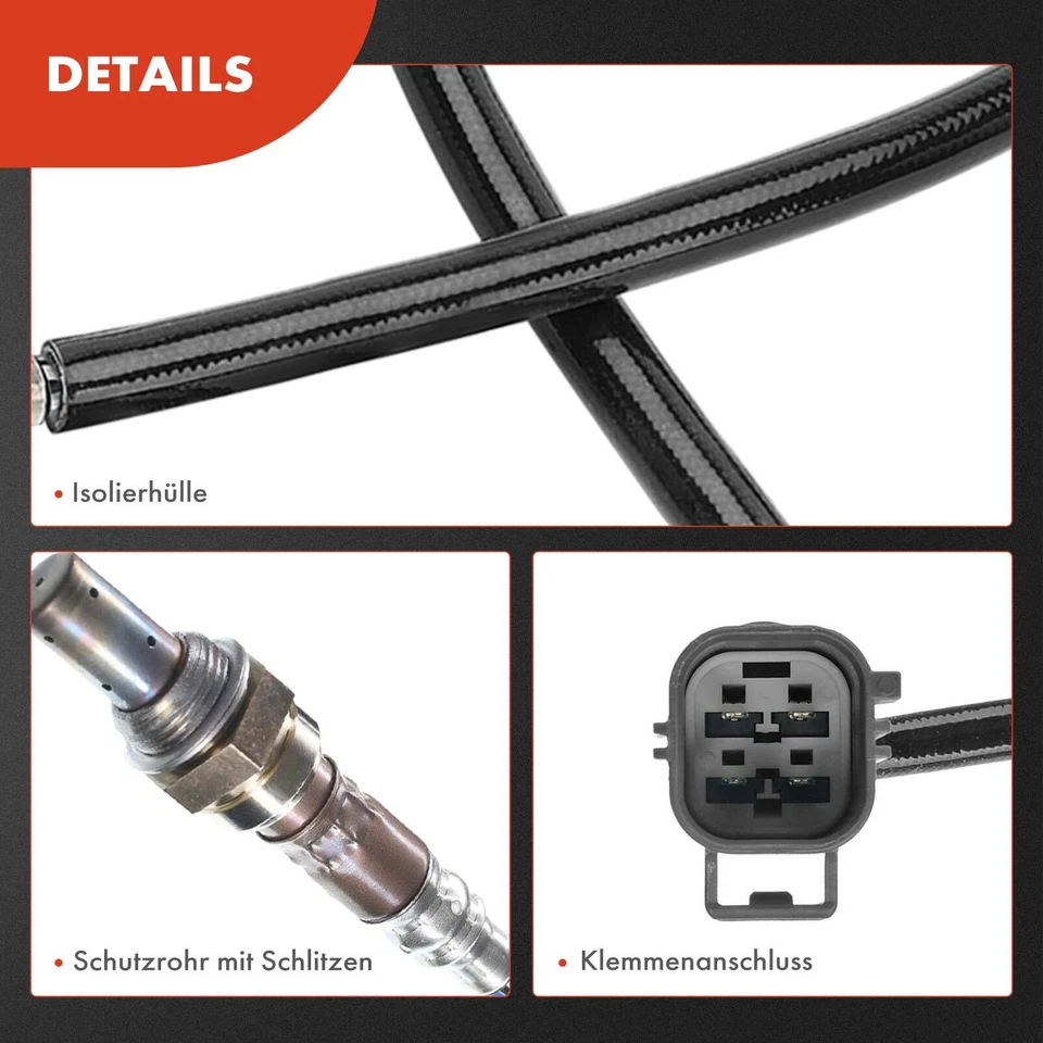 Sonda lambda sonda di regolazione prima del catalizzatore per Volvo C70 I Cabriolet Coupe S70 V70 I 2.4L - Immagine 2 di 4