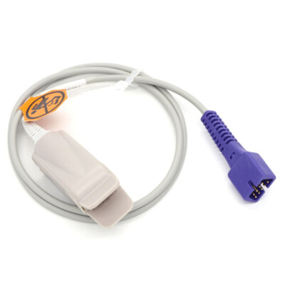 Compatible For DS100A Oximax  Adult SpO2 Sensor Finger Clip  Blood Oxygen Probe