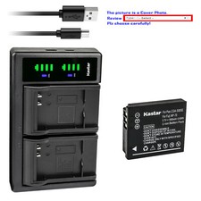 Kastar Battery LTD2 Charger for Ricoh DB-60 DB-65  Ricoh Caplio R40 Caplio R5