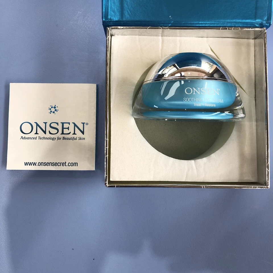 CREMA CALMANTE PARA OJOS SERIE ONSEN 30ml TOTALMENTE NUEVA Foto 4 de 4