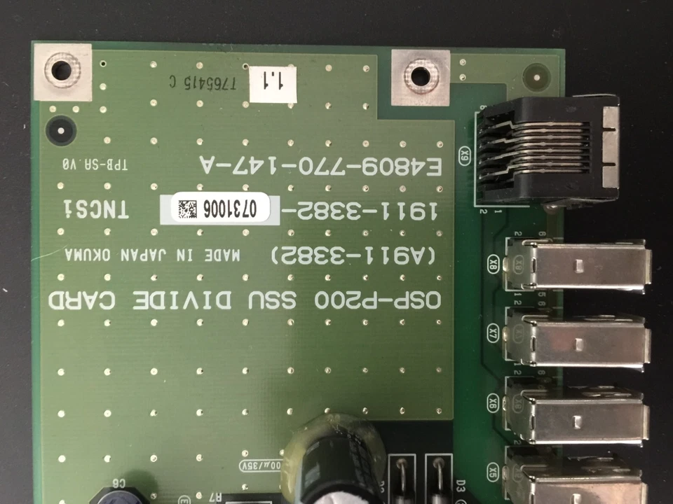 CONTROL BOARD for OKUMA DRIVE E4809-770-147-A - Image 4 of 4