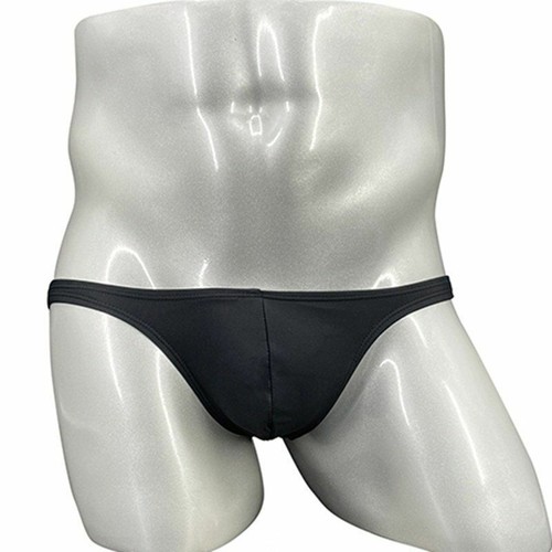 Sexy Men Swimsuit Beach Briefs Low-rise Half-hip Bikini Gay Bathing Suit Shorts - Picture 6 of 29
