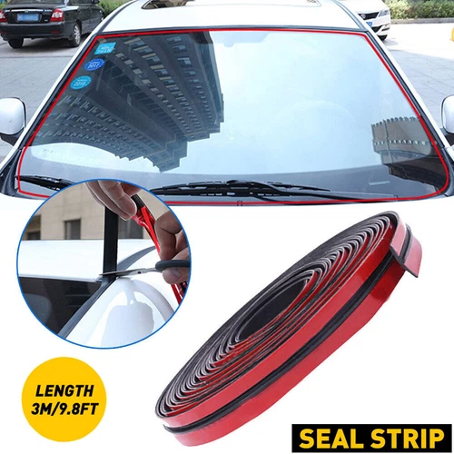 3m Car Panel Front Universal Windshield Seal Strip Rubber Sealed Moulding Trim