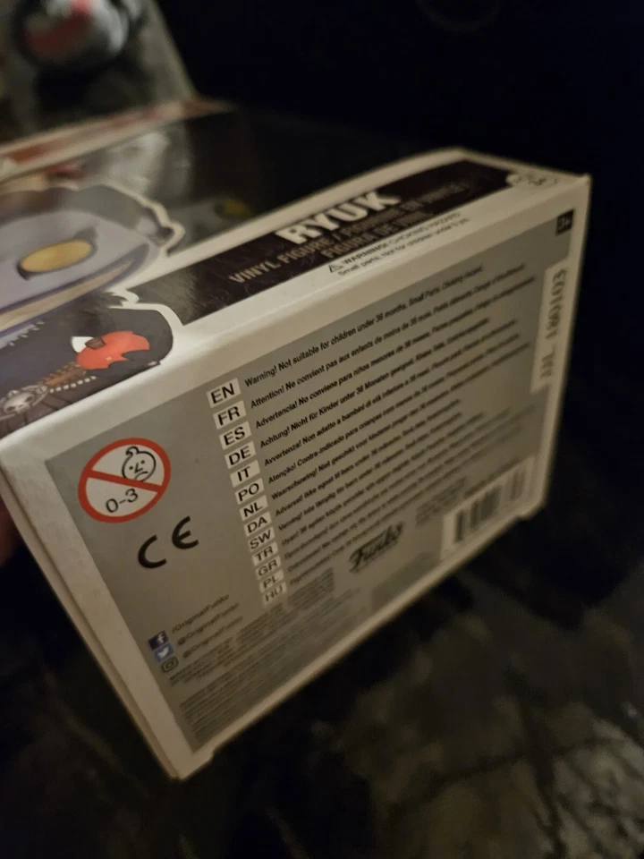 Funko Pop Death Note Ryuk 217 VAULTED RETIRED - Image 4 of 4