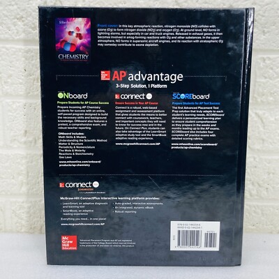 NEW‼ Chemistry: the Molecular Nature of Matter & Change AP 7th Ed