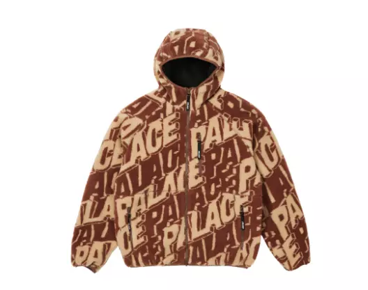 Palace shop fleece jacket