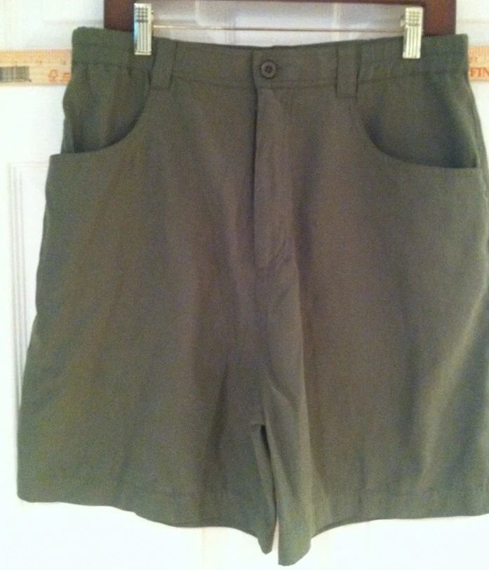 Pantalones cortos Travel Smith para mujer 10 verdes Foto 2 de 4