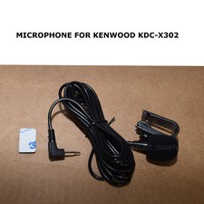 NEW MICROPHONE FOR KENWOOD KDCX302 KDC-X302 FREE FAST SHIPPING