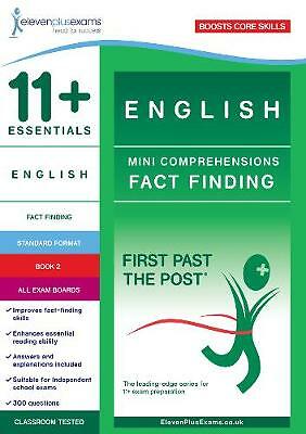 11+ Essentials English: Mini-Comprehensions Fact-Finding Book 1 by Not...
