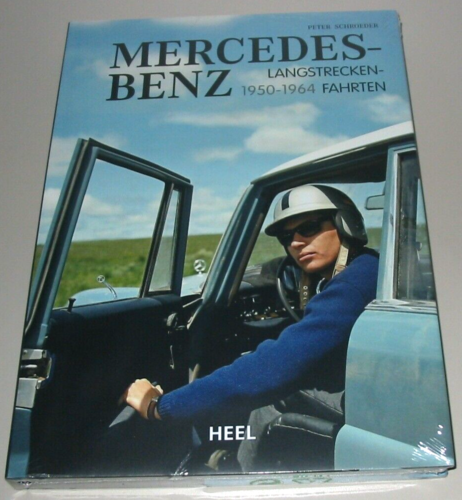 Peter Schroeder Bildband Mercedes - Langstrecken 1950 - 1964 Fahrten Buch Neu! - Afbeelding 1 van 2