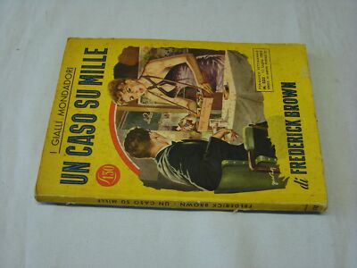 (Frederick Brown) Ein Fall von tausend 1953 Mondadori Der Gelbe 232