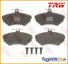 Brake pad set, disc brake Cotec TRW GDB1266 for Audi A4
