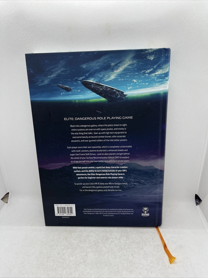 Elite Dangerous Role Playing Game E.D.R.P.G. RPG Sourcebook Spidermind Games  - Image 2 of 4