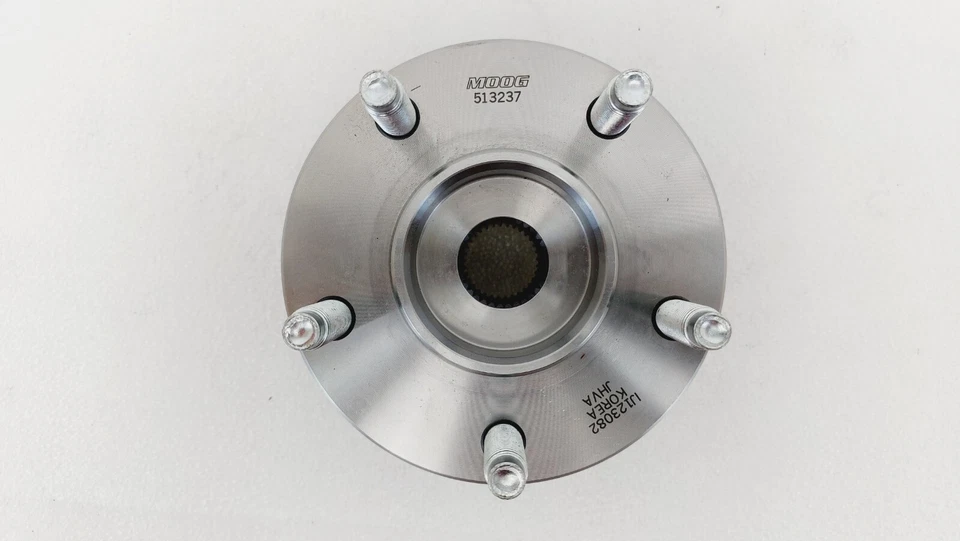 Conjunto de cojinete de cubo de rueda delantera Chevy HHR 2006 2007 2008 sin ABS Moog 513237 Foto 3 de 4