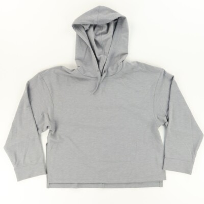 Nike Yoga Dri-Fit Dynamic Fleece Stretch Hoodie Gray Women's S
