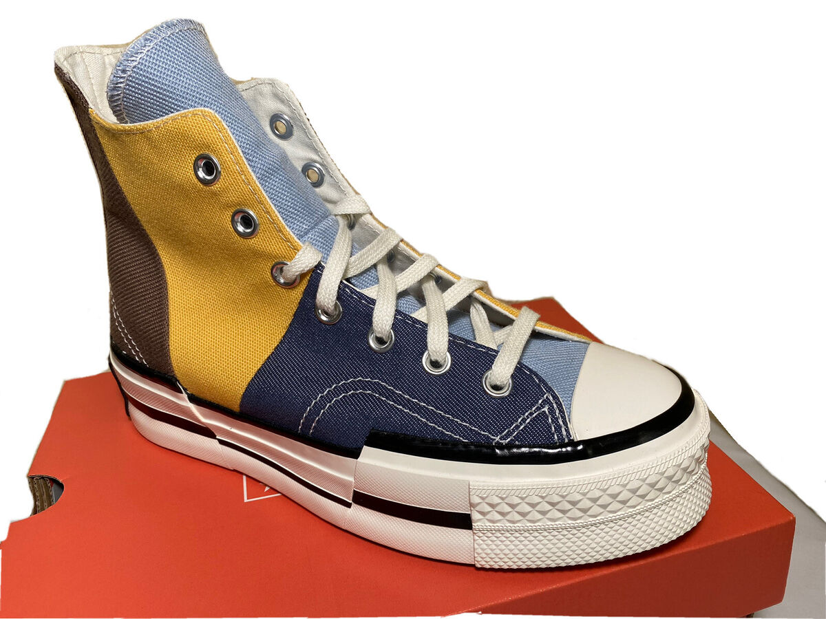 Converse Chuck 70 Plus 7w/5m Shoes 'Mashup Denim Fashion Converse Chuck 70 Plus 7w/5m Shoes 'Mashup Denim Fashion