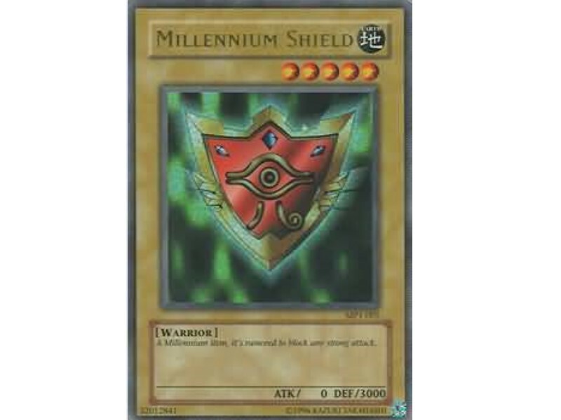 Yu-Gi-Oh Millennium Shield - MP1-001 - Ultra Rare Used | eBay
