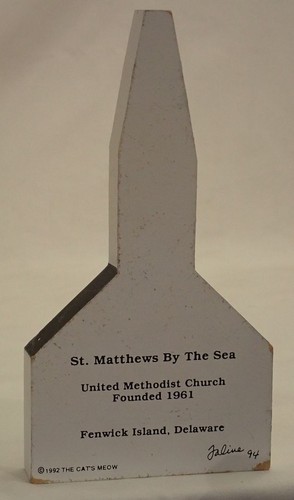 Cat's Meow St. Matthews By The Sea United Mathodist Church Fenwick Island DE - Imagen 2 de 2