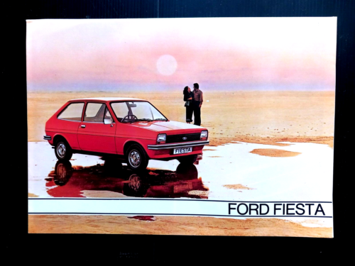 Ford Fiesta Mk.I 1978 Sales Brochure.Henry Ford & Son (Sales) Ltd. Cork,Ireland. - Afbeelding 1 van 4