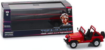 The Terminator (1984) - Sarah Connor s 1983 Jeep CJ-7 Greenlight 86533 1/43