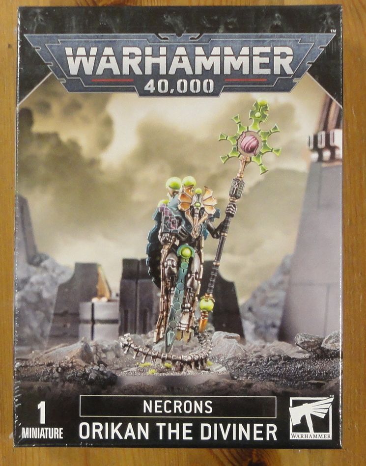 Warhammer 40K 40,000 Necrons Orikan The Diviner Miniatures