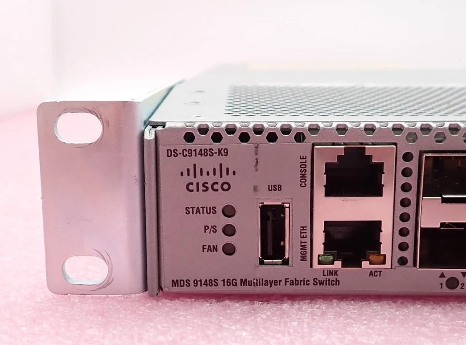 Cisco DS-C9148S-K9 MDS 9148S 48x 16G FC (12-Active) Multilayer Fabric Switch - Image 2 of 4