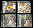 PS1 Crash Bandicoot Bundle CTR Crash Bash Warped Complete Tested