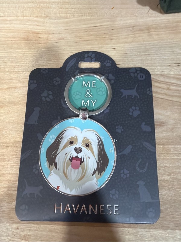 My Pet Key Ring (Havanese)