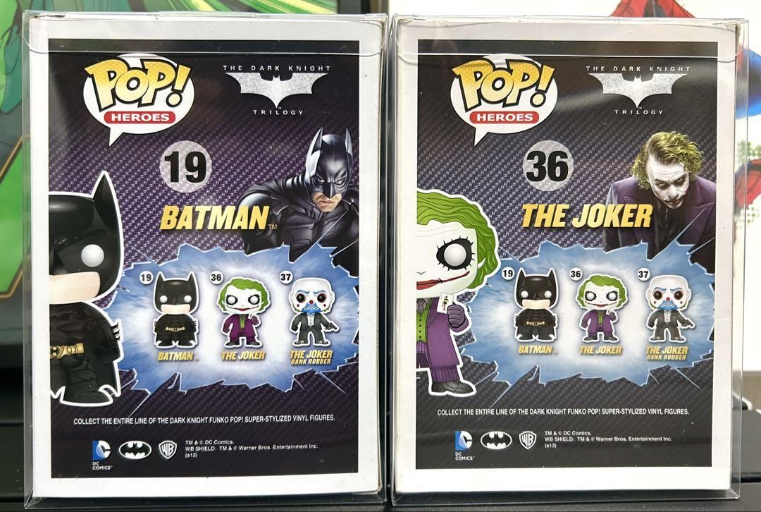 【新品未開封】funko pop バットマン　ダークナイト　ジョーカー Amazon.co.jp: 【POP!】 『ダークナイト』 ジョーカー : ホビー